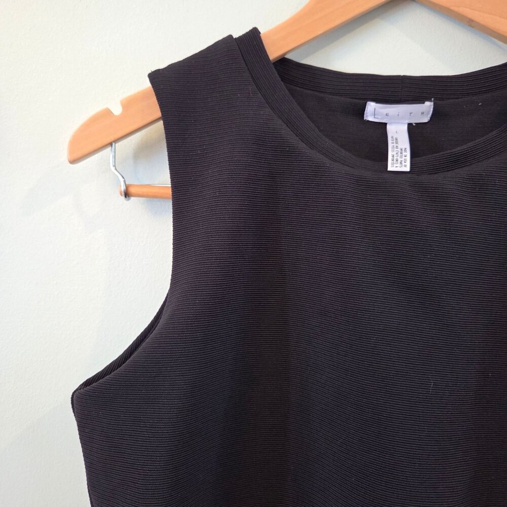 Leith Side Cutout Popover Midi Dress - Picture 5 of 11